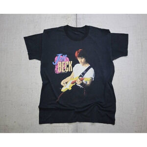 Jeff Beck Guitar Shop World Tour Black Shirt